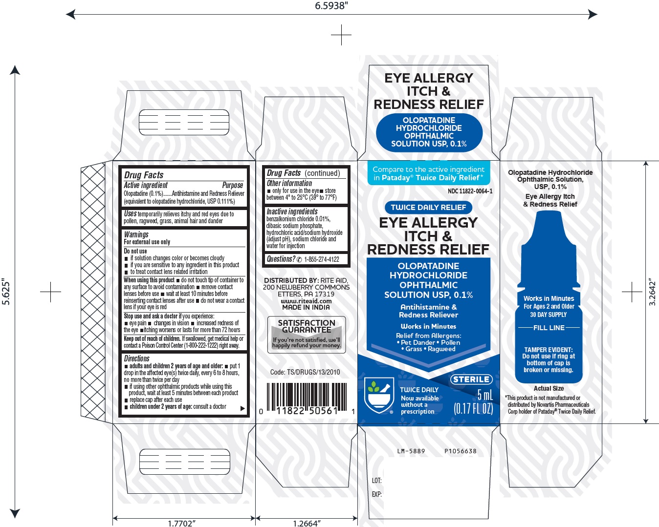 PACKAGE LABEL-PRINCIPAL DISPLAY PANEL-0.1% (5 mL Container Carton)