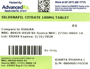 Sildenafil Citrate 100mg #6