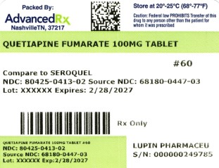 Quetiapine Fumarate 100mg #60