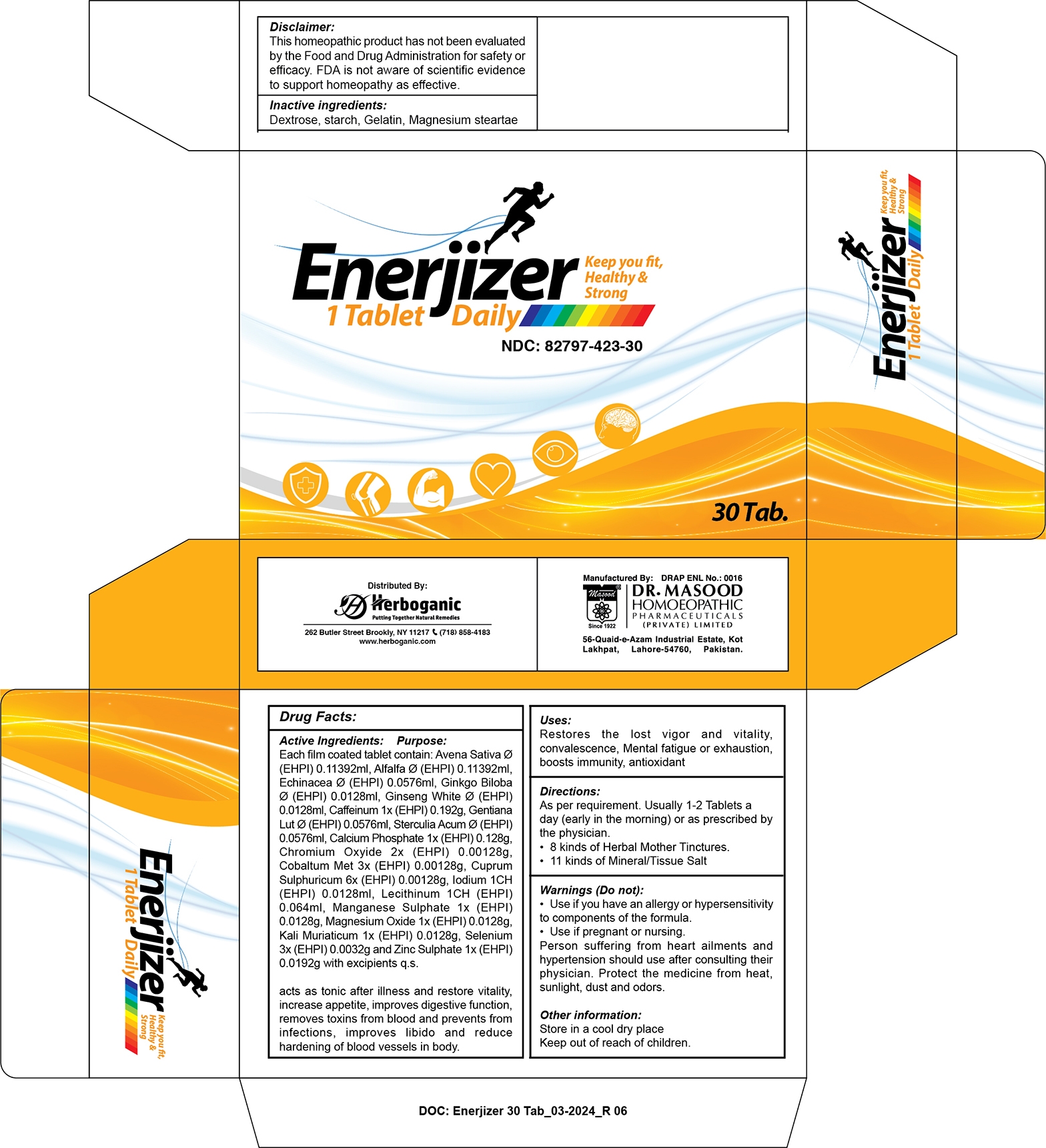 Enerjizer tablets