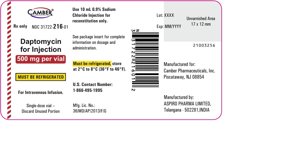 daptomycininjectionlabel500mg