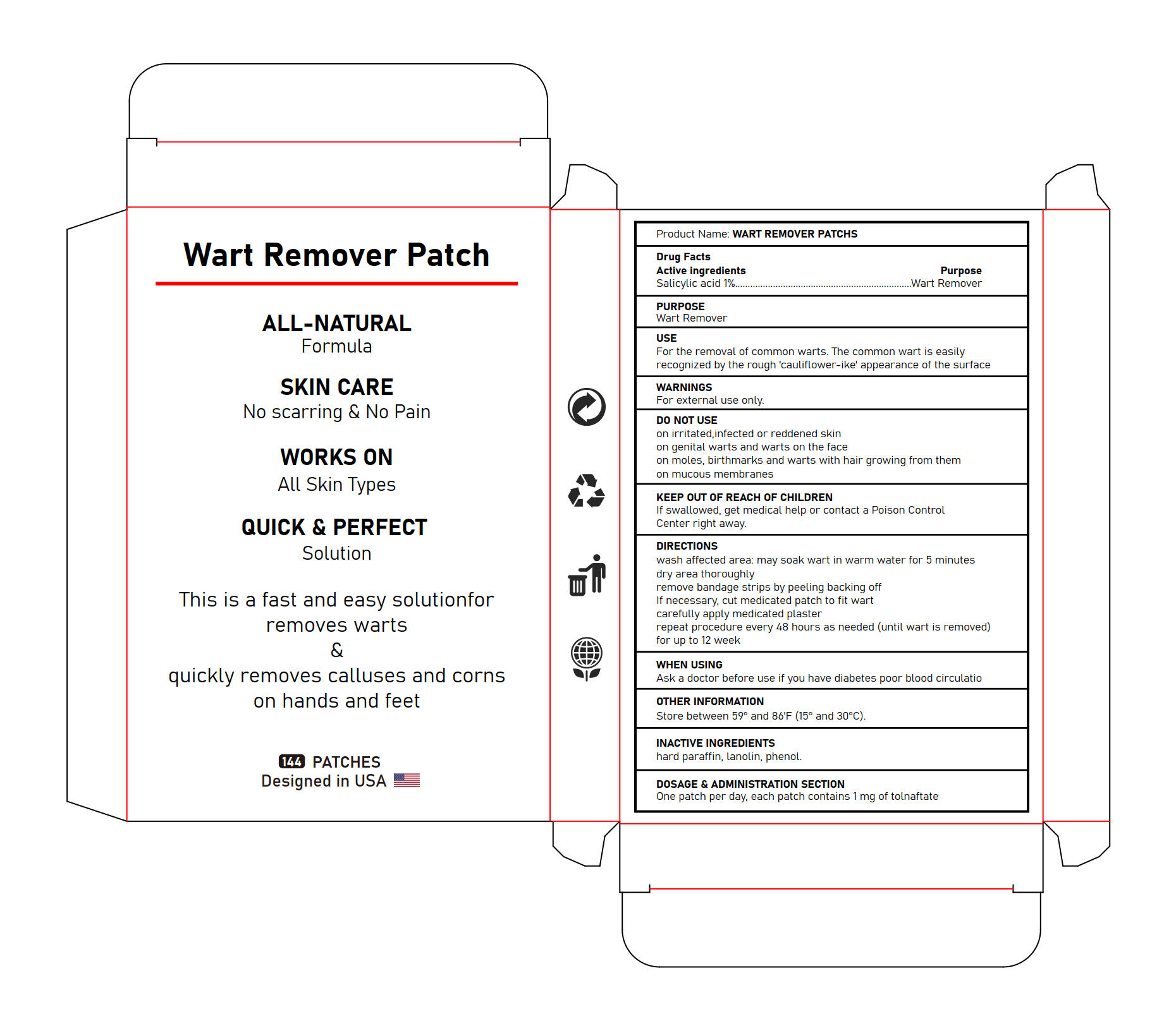 WART REMOVER PATCH