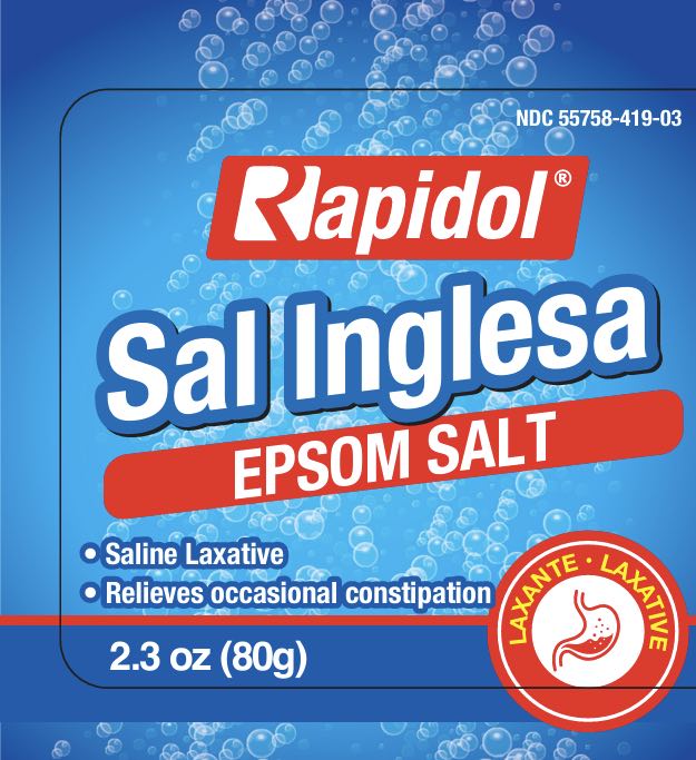 Rapidol Sal inglesa