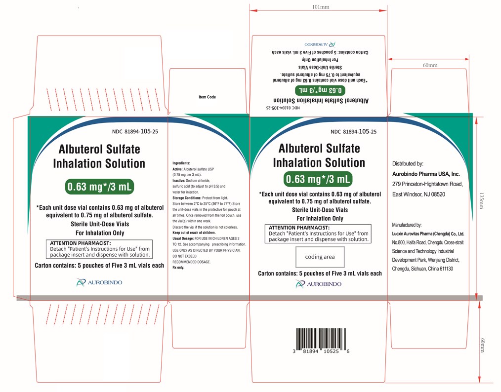 Carton Label (25 Vials)-0.63 mg/3 mL