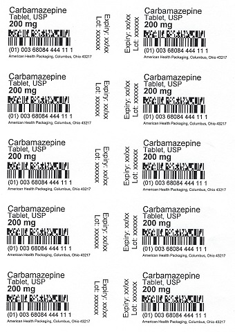 200 mg Carbamazepine Tablet Blister