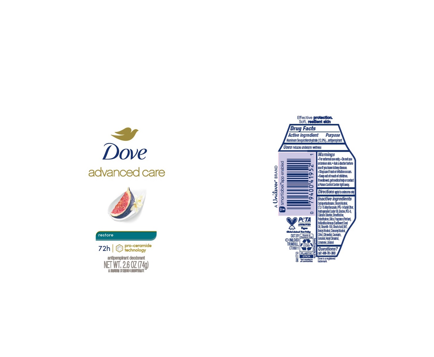 Dove Restore AP Deo IS