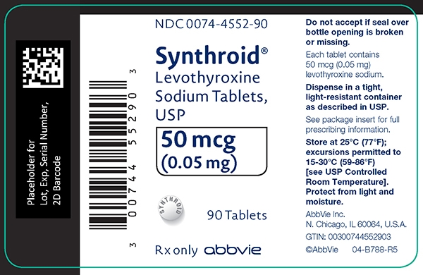 synthroid-50mcg-90ct-tablets