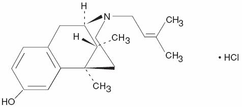 PENTAZOCINE STRUCTURE IMAGE