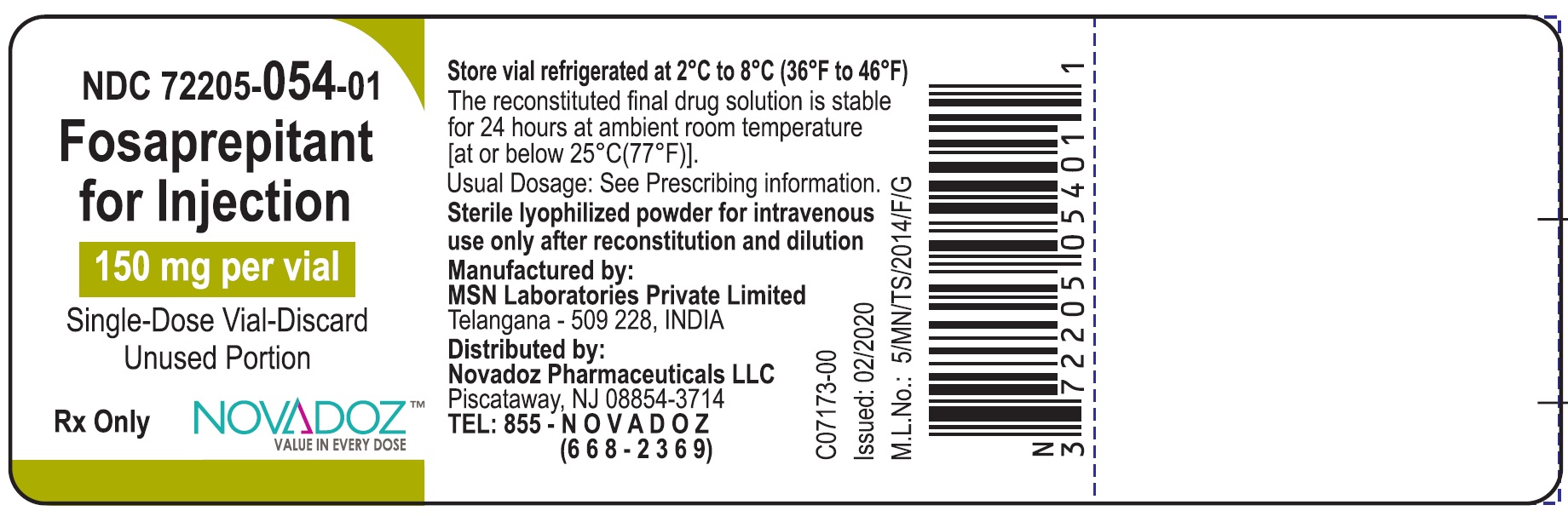 fosaprepitant-vial-label