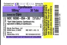 CIPROFLOXACIN 500MG LABEL IMAGEQ