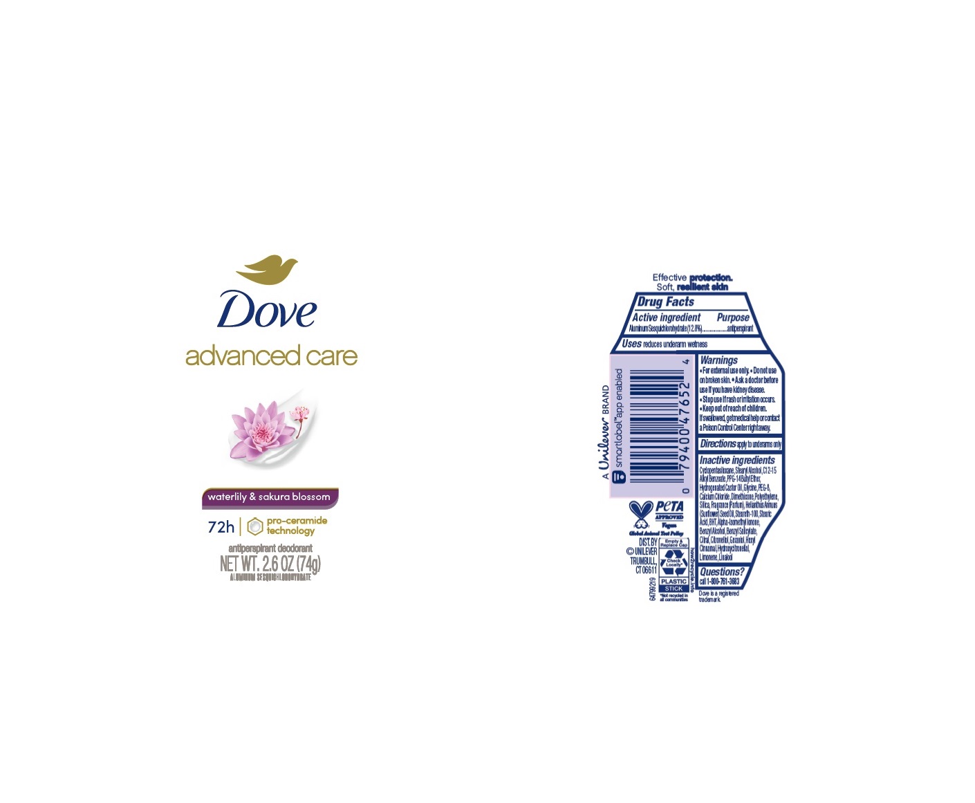 Dove Waterlily Sakura Blossom AP Deo IS