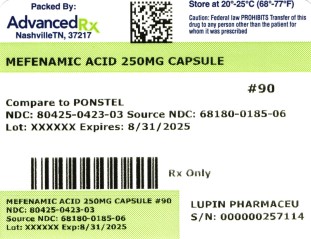 Mefenamic Acid 250mg #90