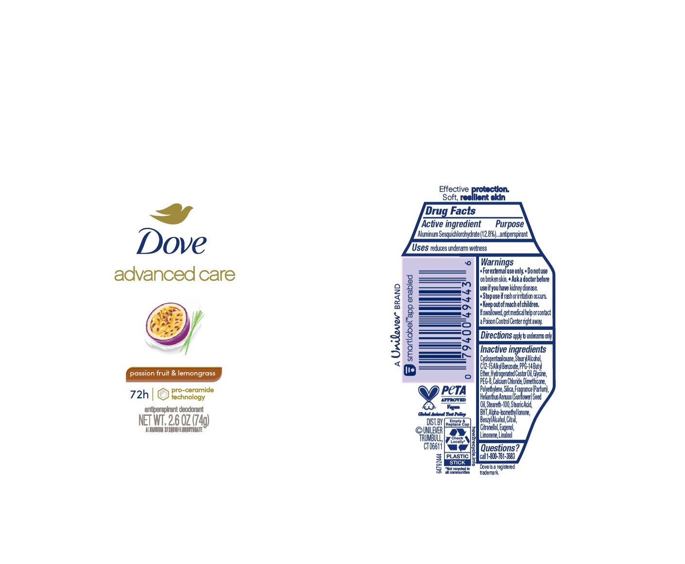 Dove Passion Fruit AP Deo IS