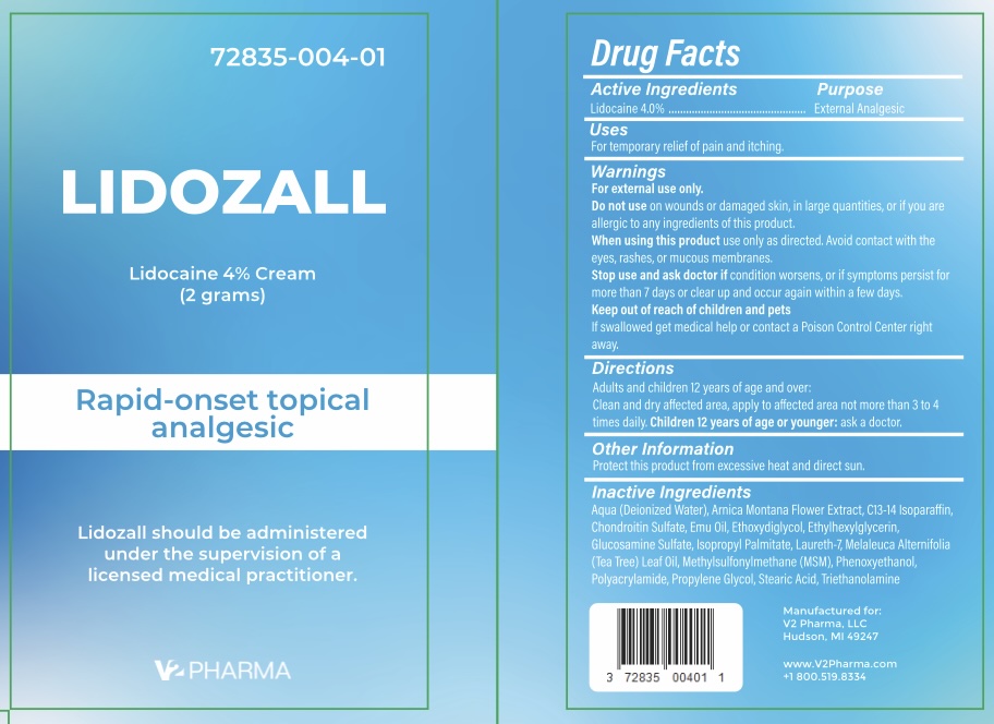 Lidozall Packet