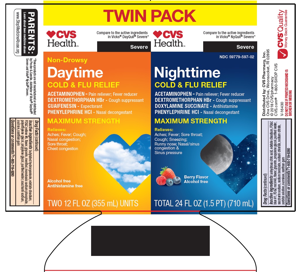 Daytime Cold & Flu Relief, Nighttime Cold & Flu Relief Image 1