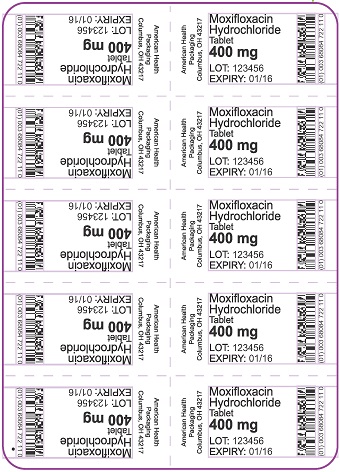 400 mg Moxifloxacin HCl Tablet Blister