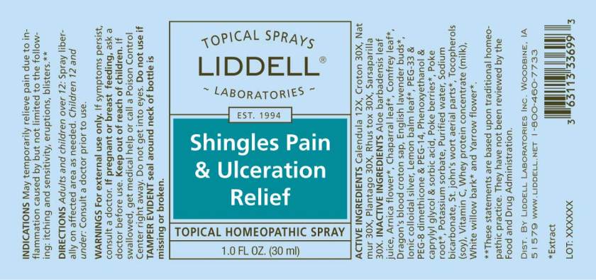 Shingles Pain Ulceration Relief