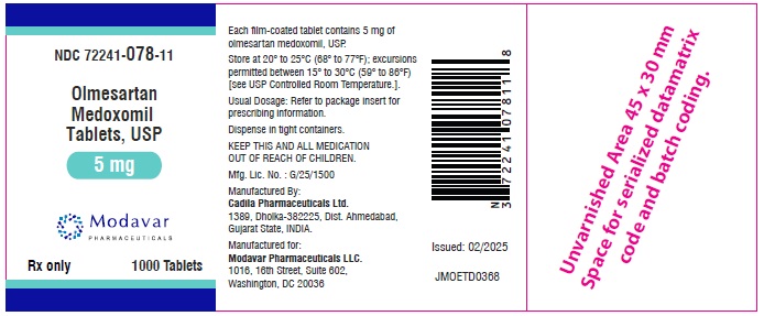 cont-label-5mg-1000-tab