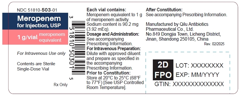 PRINCIPAL DISPLAY PANEL - 1 g Vial Label