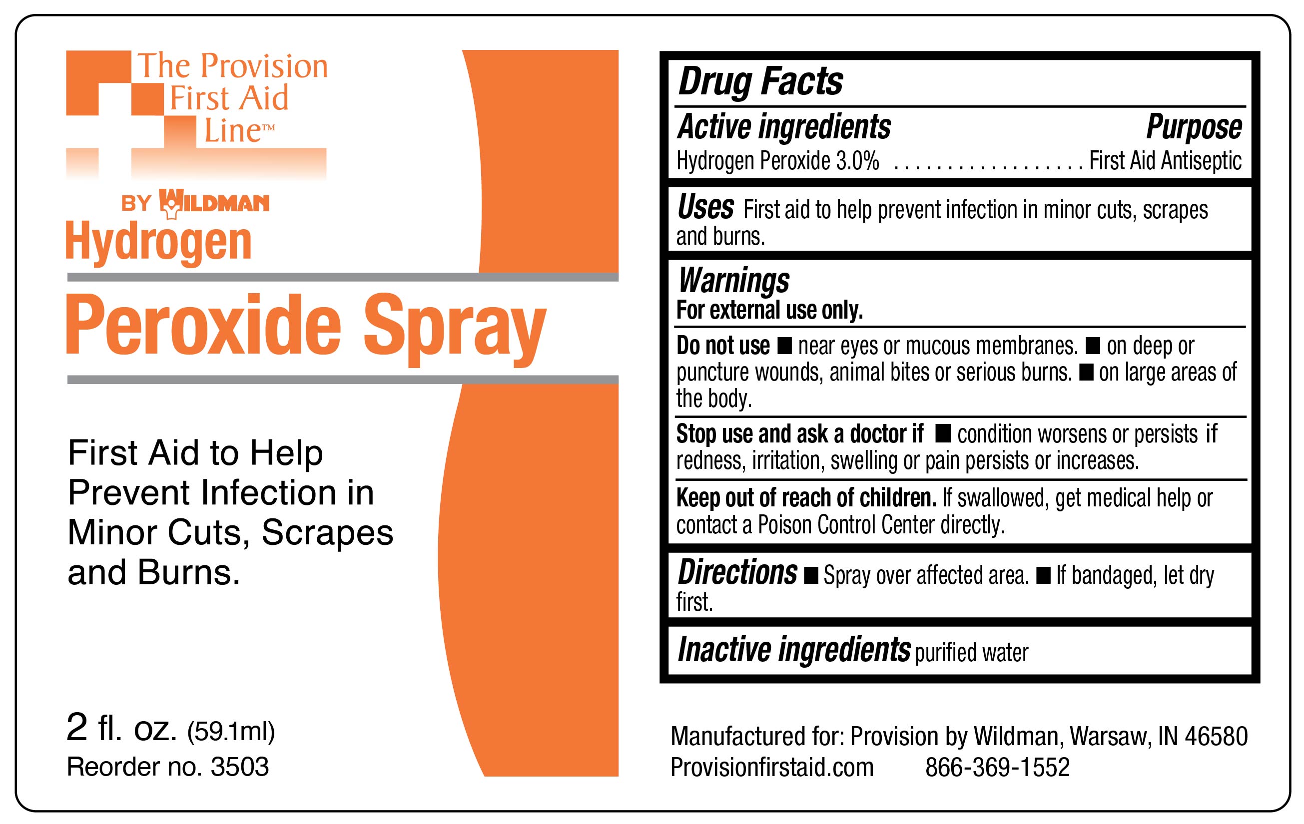 Principal Display Panel bottle label