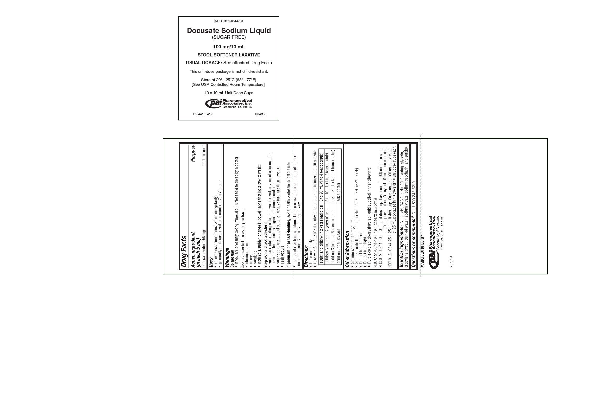 PRINCIPAL DISPLAY PANEL - 10 mL Cup Tray Label