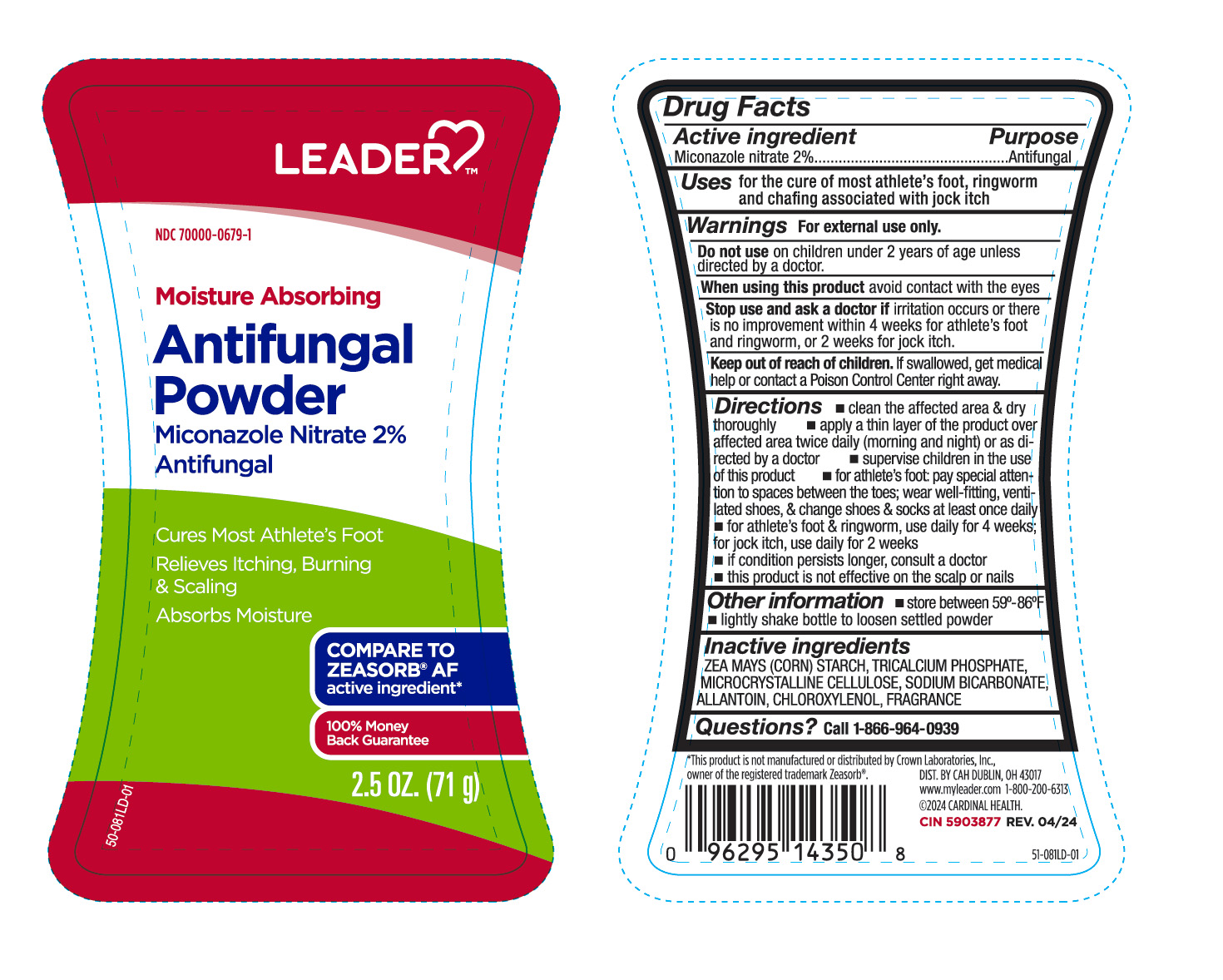 ANTIFUNGAL POWDER- miconazole nitrate powder