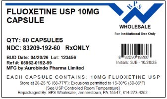 Fluoxetine 10mg - 60