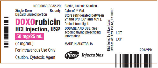 PRINCIPAL DISPLAY PANEL - 50 mg/25 mL Vial Label