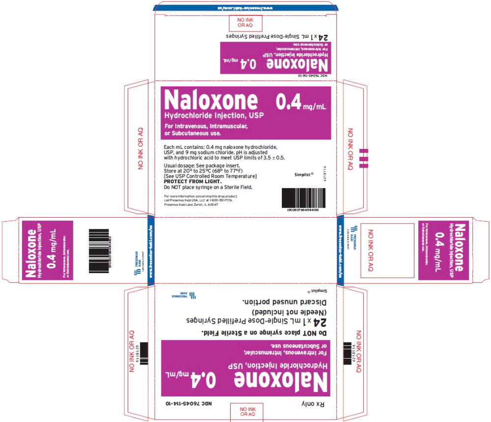 PACKAGE LABEL - PRINCIPAL DISPLAY – Naloxone 1 mL Shelf Carton Panel
