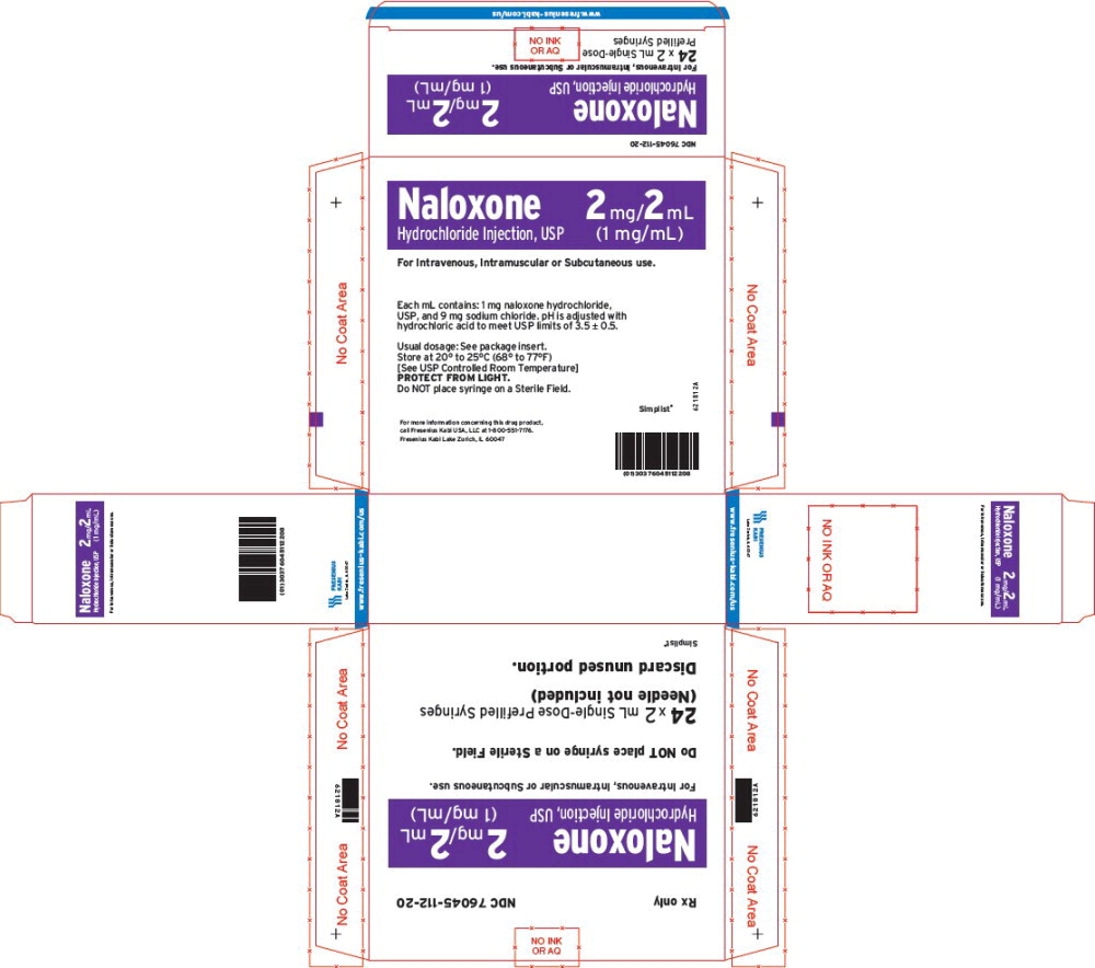 PACKAGE LABEL - PRINCIPAL DISPLAY – Naloxone 2 mL Shelf Carton Panel
