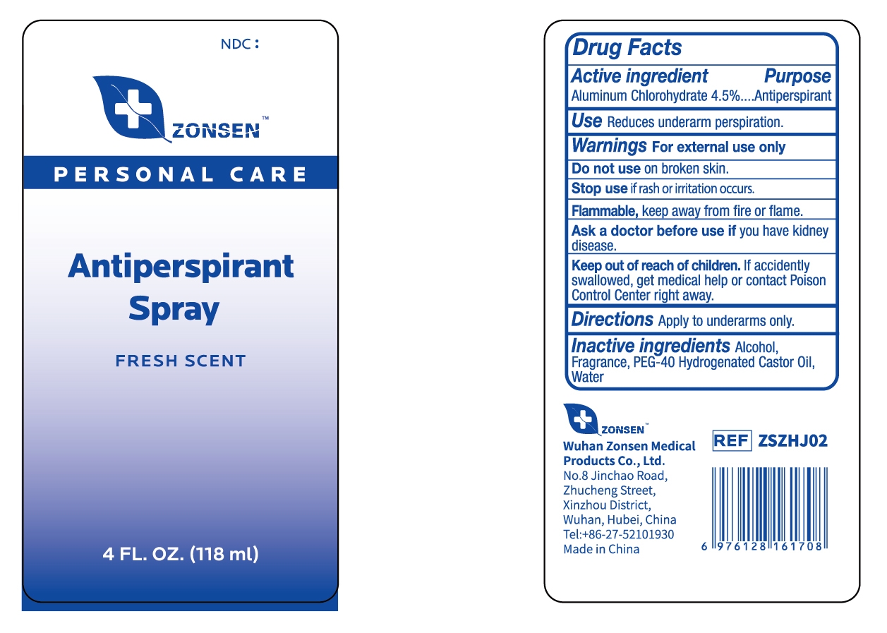 Antiperspirant Spray