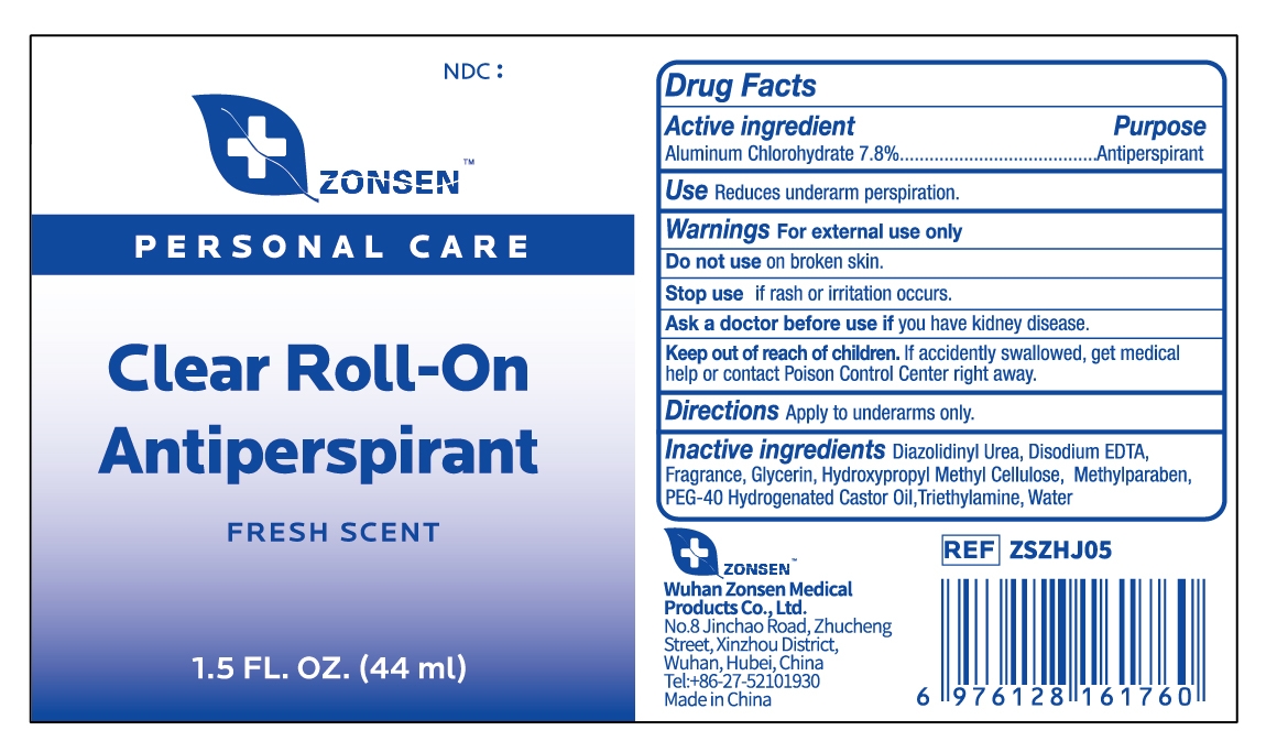 Clear Roll-On Antiperspirant