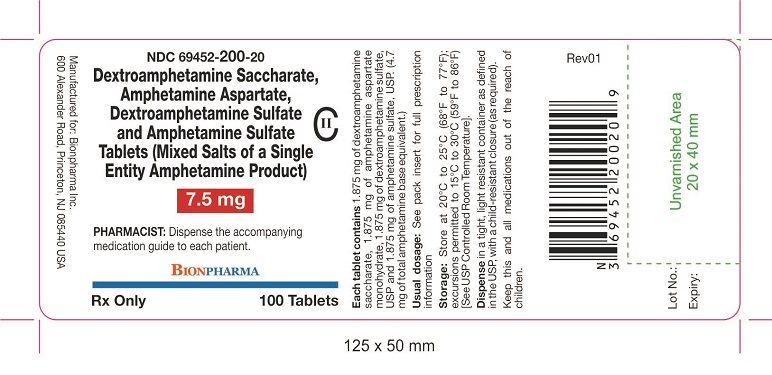 Container Label - 7.5 mg