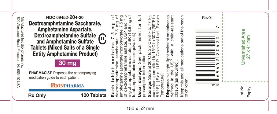 Container Label - 30 mg