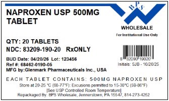 Naproxen 500mg - 20