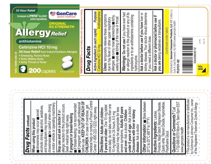 PL0151-02-Cetirizine HCL 10mg 200ct-Unique Approved-AMAZON