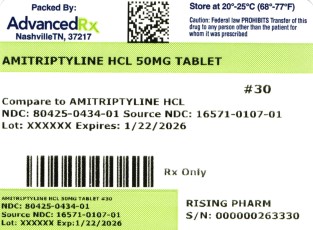 Amitriptyline HCL 50mg #30