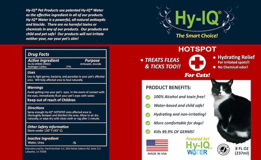 HY IQ HOT SPOT TREATMENT FOR CATS