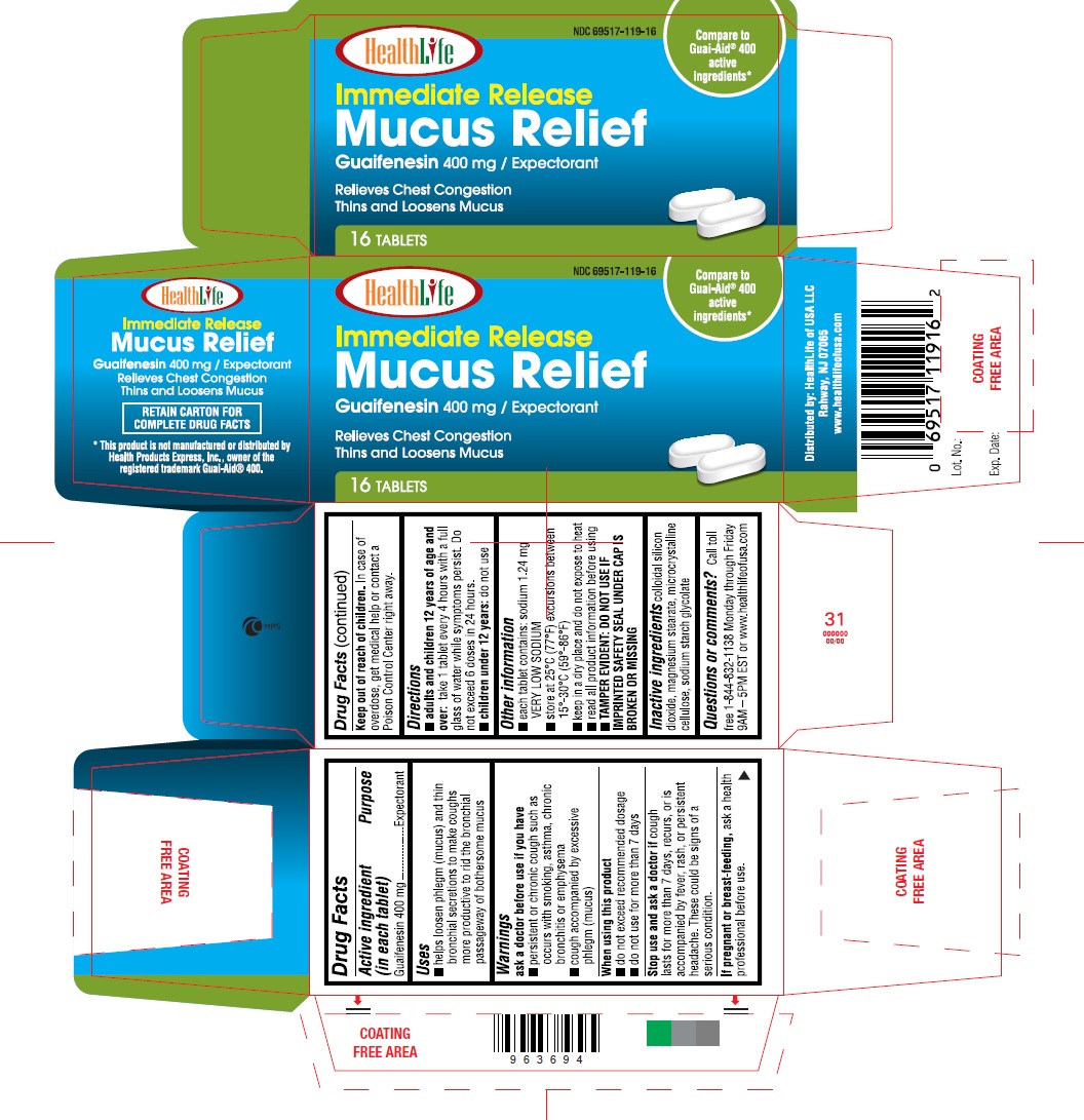 Mucus relief