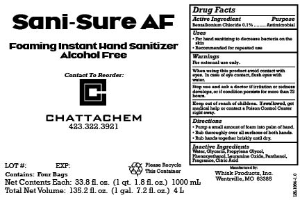 Case Label - 4 x 1000 mL Bags