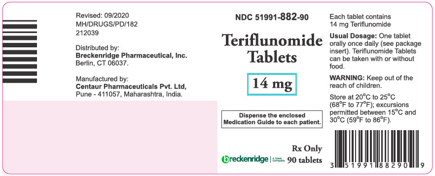 PRINCIPAL DISPLAY PANEL - 14 mg Tablet Bottle Label