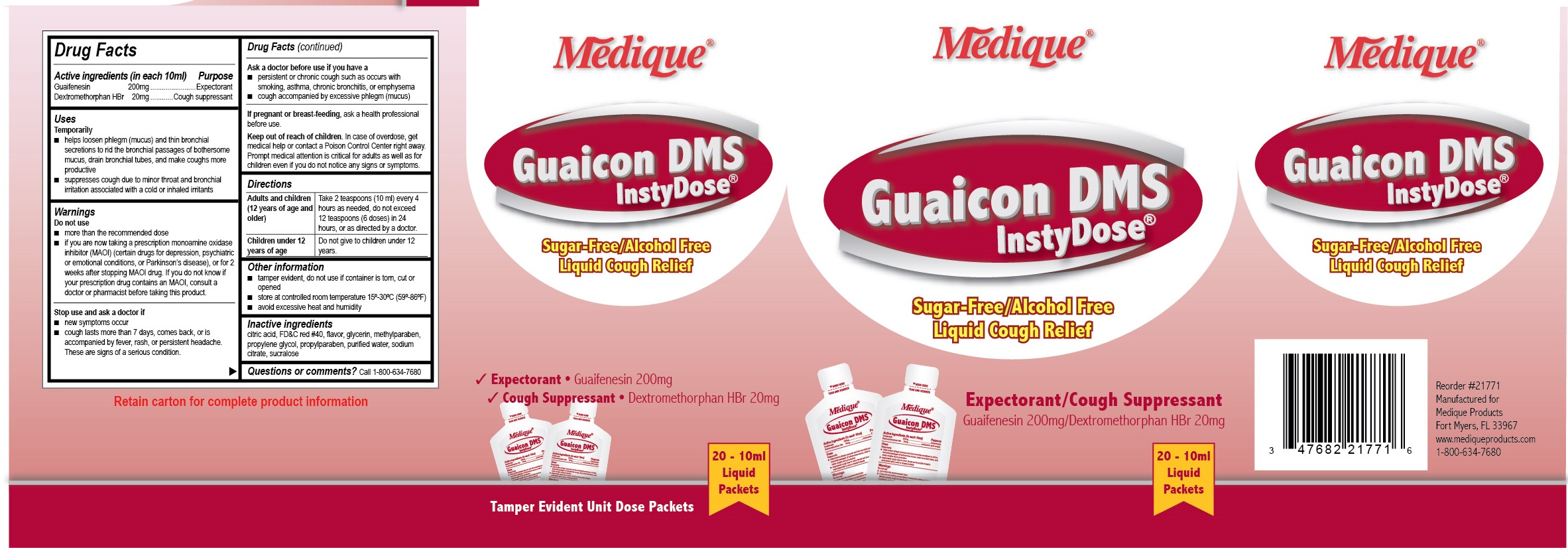 217R Guaicon DMS InstyDose Label