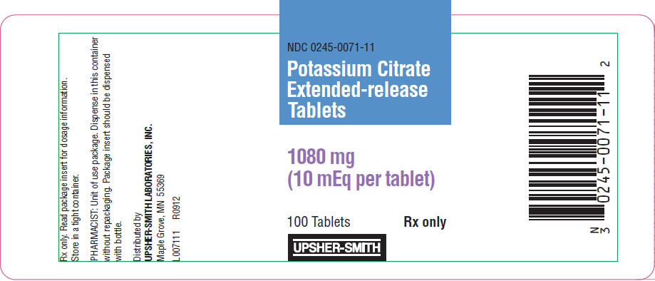 PRINCIPAL DISPLAY PANEL - 1080 mg Bottle Label