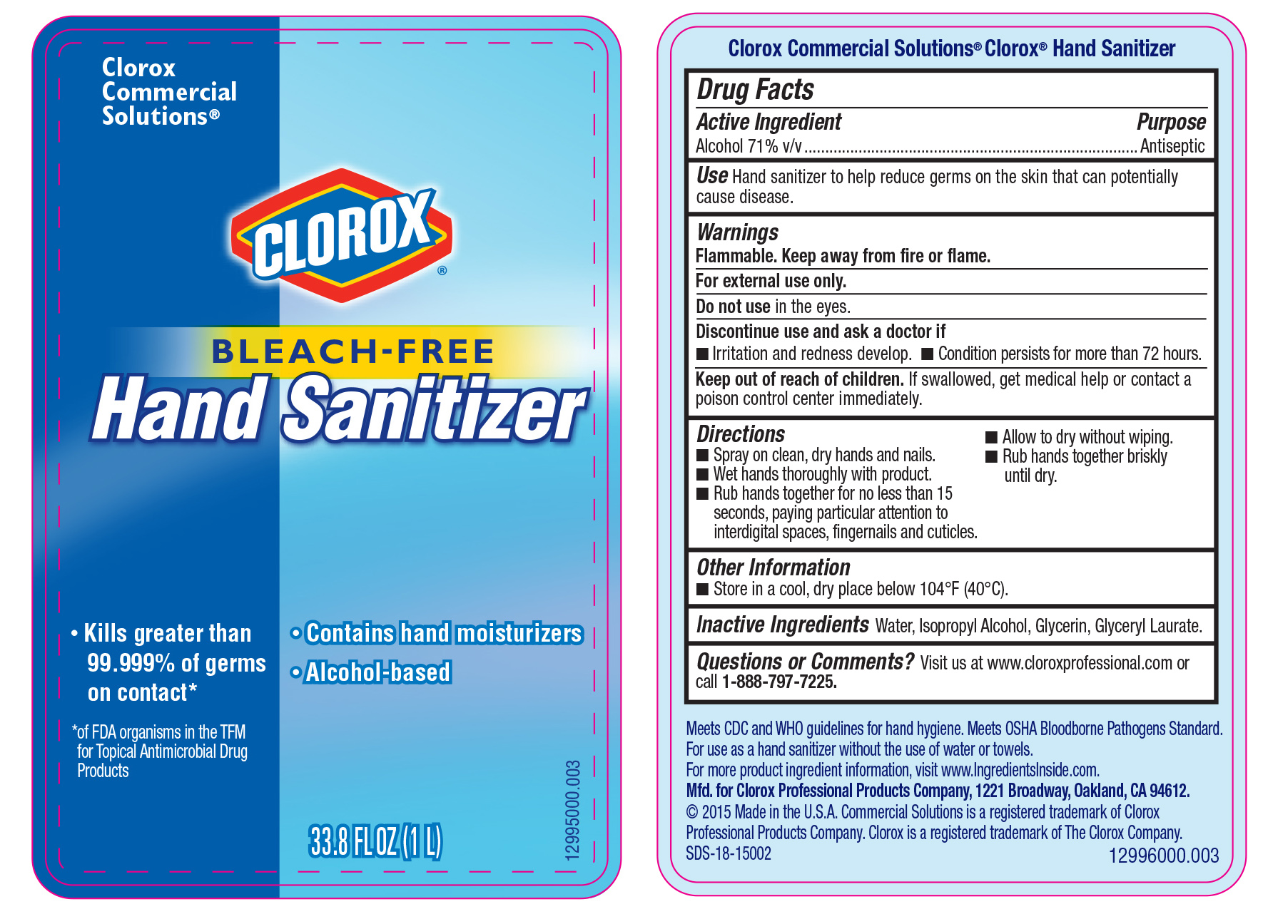 Clorox Hand Sanitizer