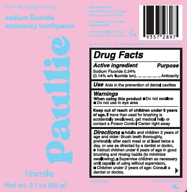 Cotton Candy Label