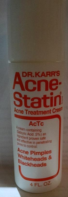 Dr Karr Acne-Statin_Front