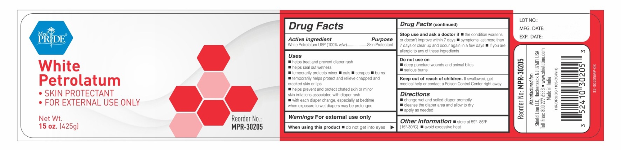 Principal Display and Drug Fact Panel