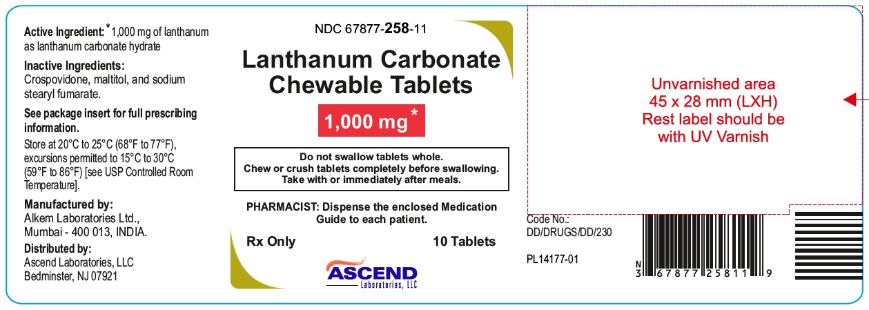 lanthanum-1000mg-10s-container-label