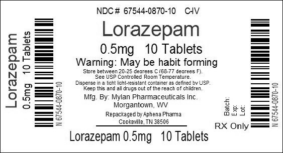 Bottle Label 0.5mg