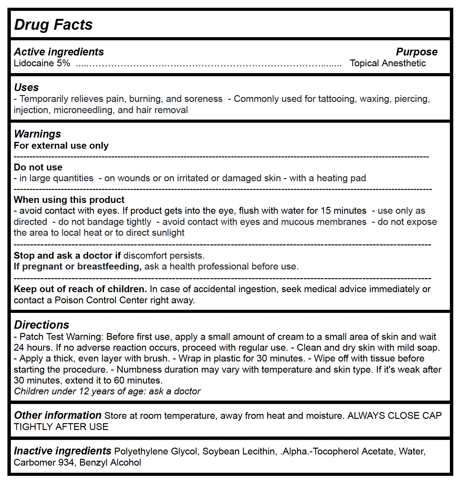 HC02 Drug Facts